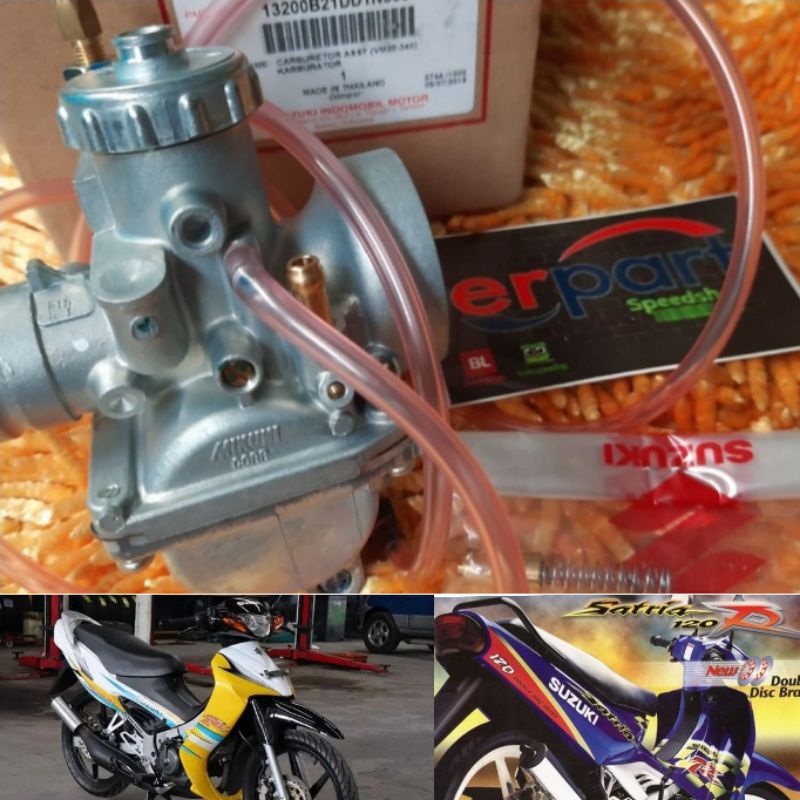 mikuni vm 20 karburator satria 2 tak ru lscm hiu lumba