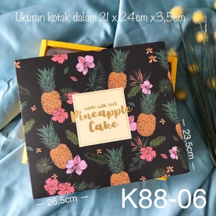 

Kotak Kardus Nastar Taiwan Box Sekat Mika Set Imlek Nastar Nenas Nanas