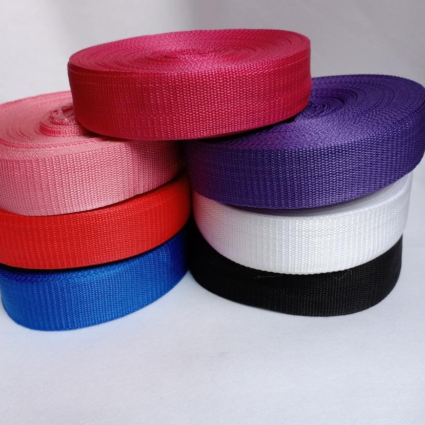 

Recomend webing Merah Cabe ROLL tali tas 3,8cm X 25 yard tali Bisban