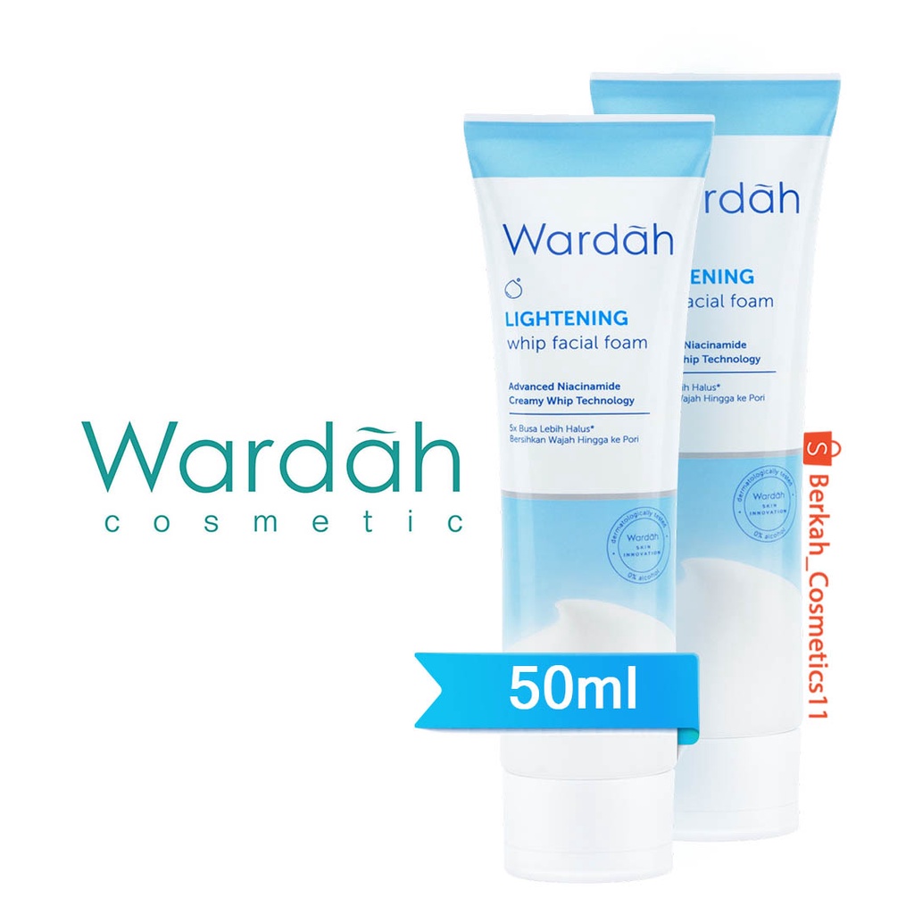 Wardah Lightening Whip Facial Foam 50ml