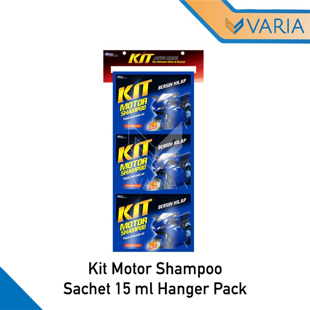 Kit Motor Shampoo Sachet 15 ml x 24 Hanger Pack