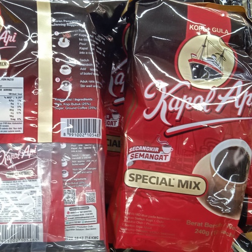 

KAPAL API Kopi Bubuk Special Mix Pack 10 x 25gr