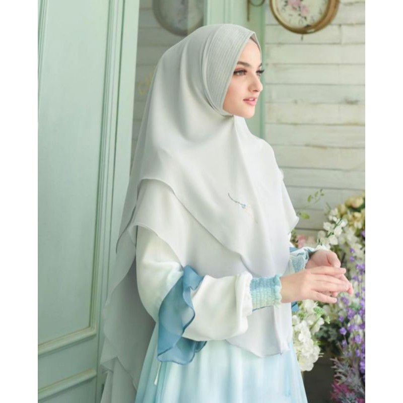 SALE Gamis NEW Branded Seinaa Hijab Warna Hijau tosca