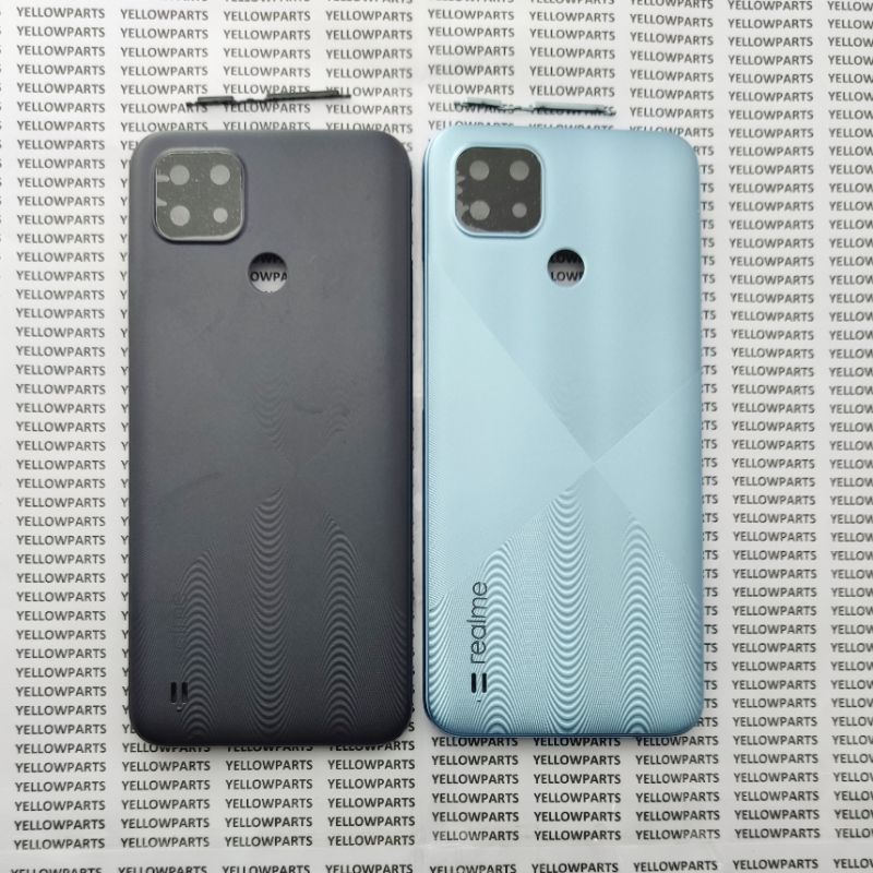 BACKDOOR BACKCASE TUTUP BELAKANG CASING REALME C21 ORIGINAL