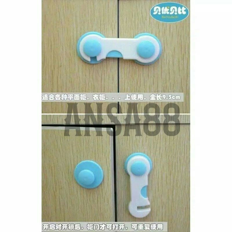 3M adhesive pengaman pintu lemari universal penahan pintu lemari lem 3M