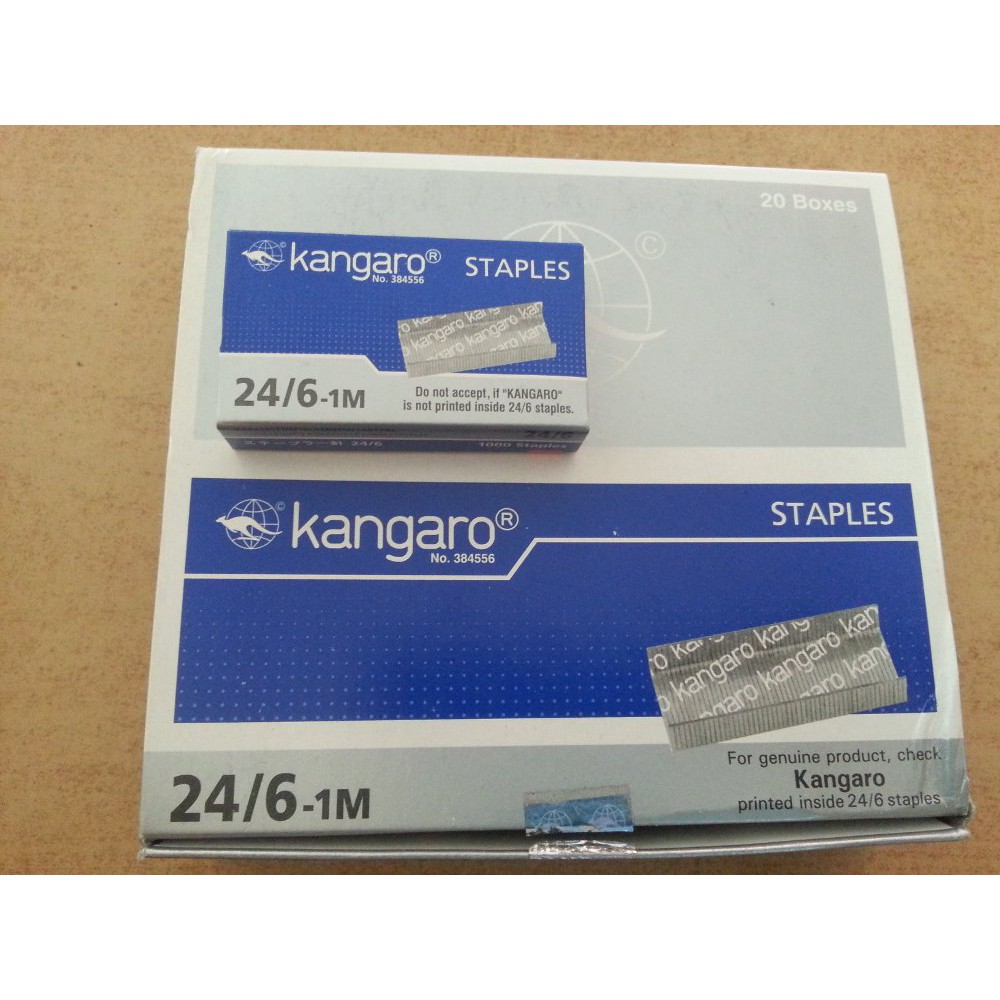 

Refill/Isi Stapler Kangaro Besar No 24/6