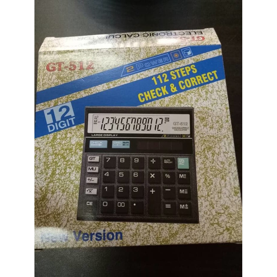 

Unik Kalkulator murah setara citizen calculator GT 512 Diskon