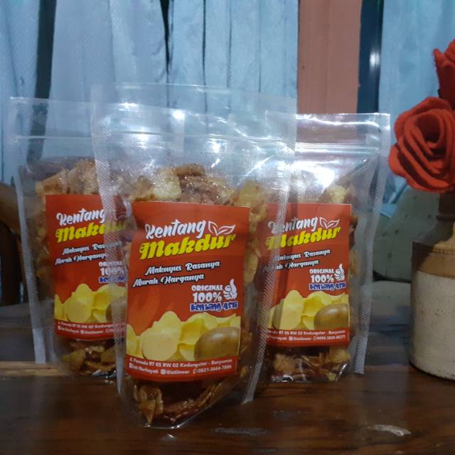 

Kering kentang original, 100% dari kentang asli