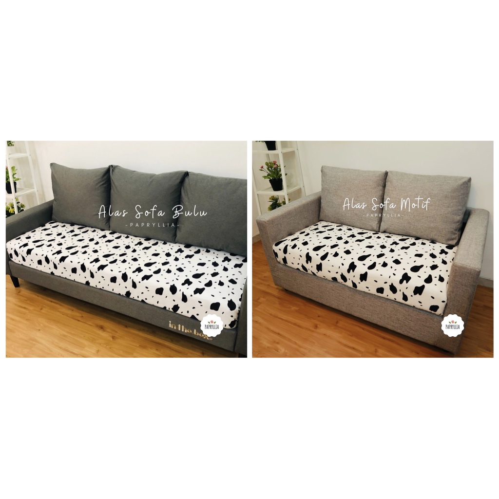 Paket Sarung Sofa Alas Sofa Cover Sofa Motif 3 Seater & 2 Seater 3 Dudukan & 2 Dudukan