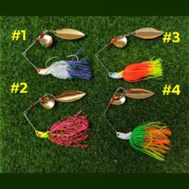 UMPAN CASTING GABUS V SPINER BAIT  GRASSHOPPER 21gr
