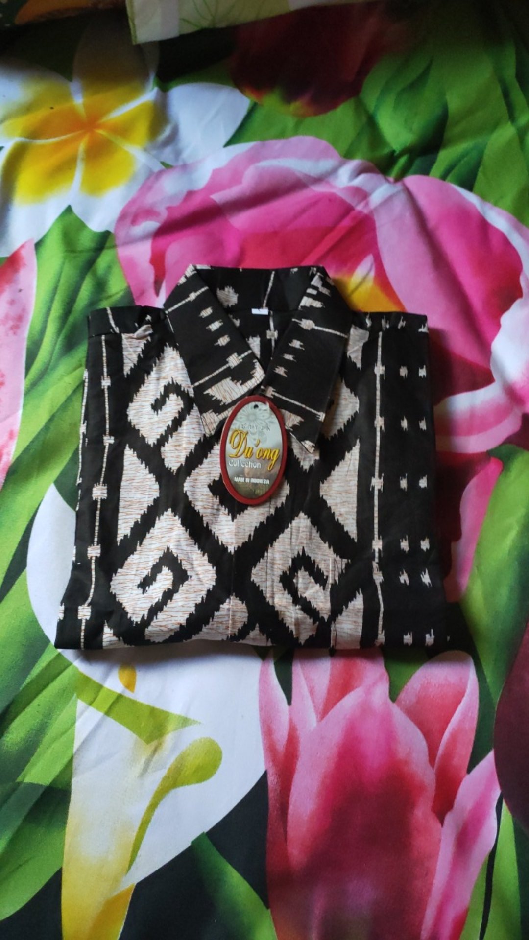 Bswart Batik Hrb026 Kenongo Hem Pendek Padi Pekalongan M L Xl Batik Pria Murah Modern Grosir