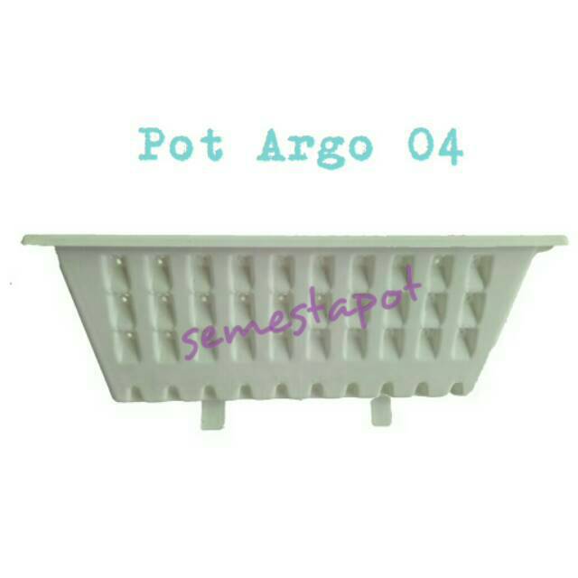 Pot Dinding Tempel Bunga Tanaman Argo 04 Panjang 34 cm