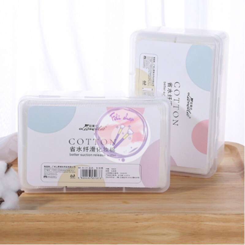 1000pcs Facial Cotton Pad/Kapas Tipis Pembersih Makeup