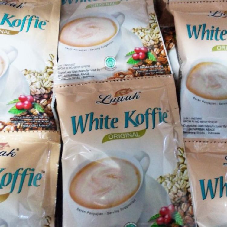 

SPESIAL [COD]LUWAK WHITE KOPI RENCENG ISI 10 MURAH