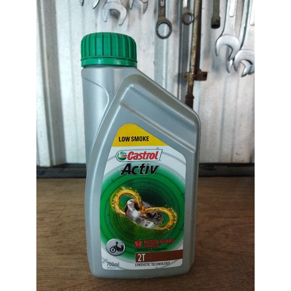 oli samping castrol activ low smoke