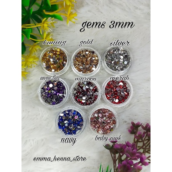 Gems 3mm