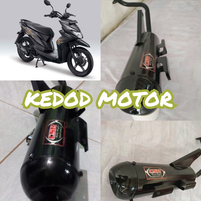 Knalpot Racing Model Standar Honda Beat Street