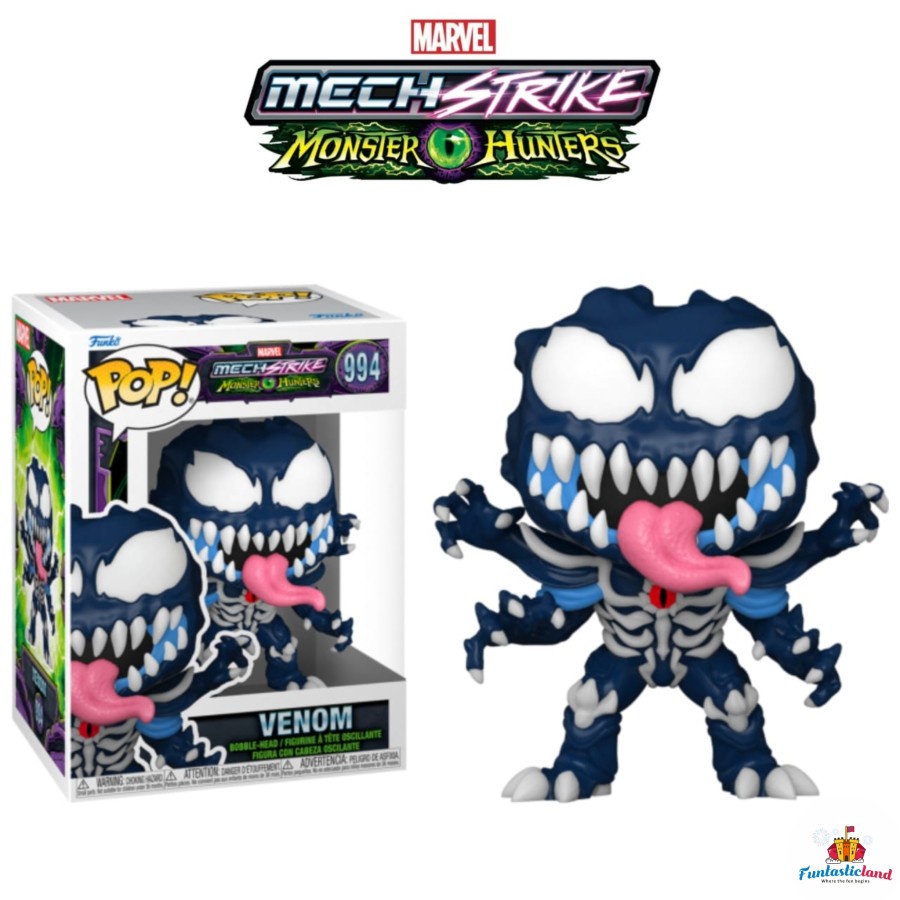 Original Funko POP Marvel Mech Strike: Monster Hunters - Venom #994