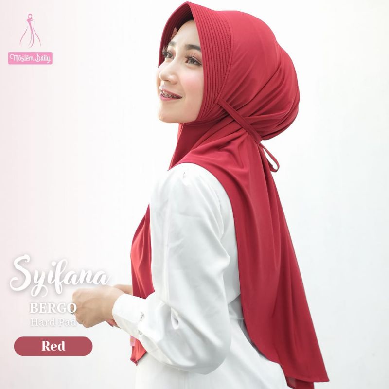 Jual Bergo Syifana Jersey Jilbab Harian Nyaman Hijab Instan Shopee