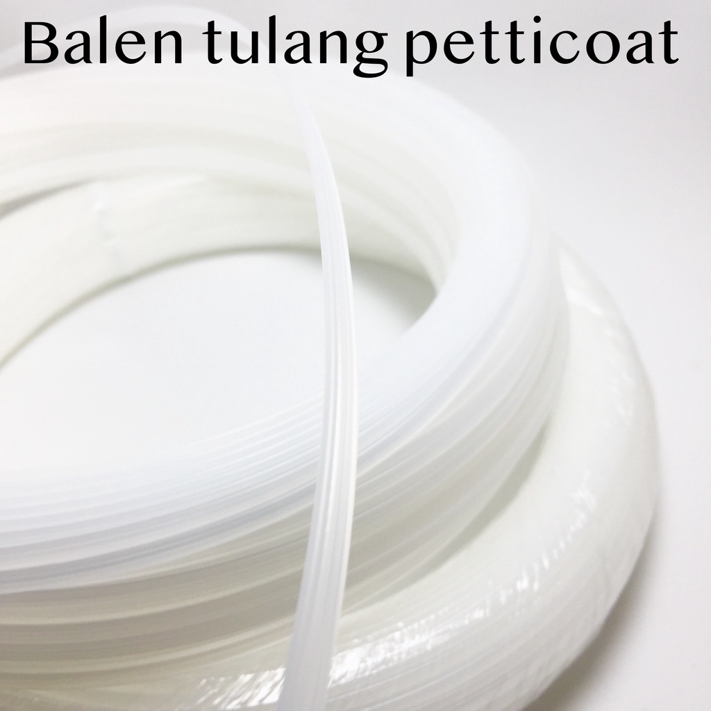BALEN PETTICOAT TULANG KAMISOL Plastik Bone