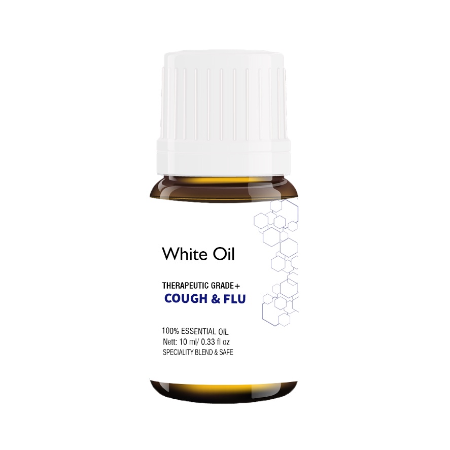 Cough &amp; Flu Essential Oil Aromaterapi By White Essential