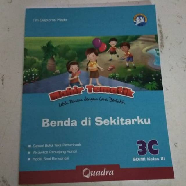 Buku mahir tematik terpadu k13 Quadra kelas 3C benda di sekitarku