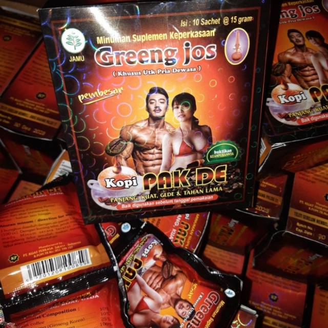 KOPI PAK DE GREENG GRENK JOOS - KOPI STAMINA PRIA - MENAMBAH STAMINA PRIA TAHAN LAMA