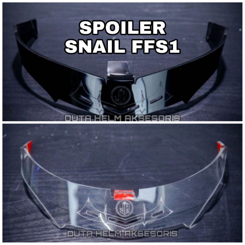 SPOILER HELM SNAIL FFS1 Aksesoris Helm Full Face