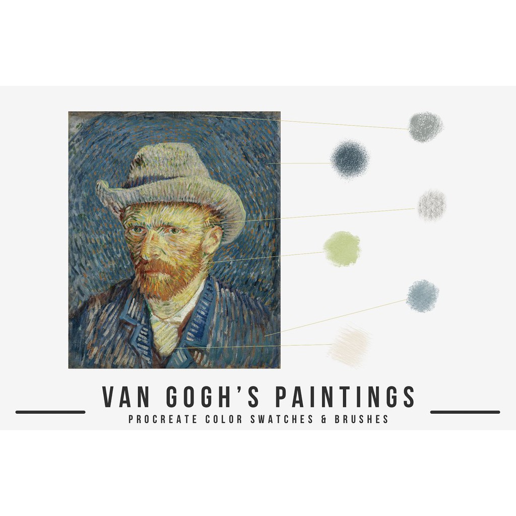 Procreate Brush - Van Gogh's Art