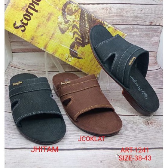 SANDAL KULIT ASLI PRIA SCORPION 1241