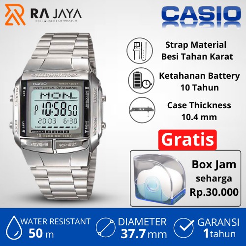 CASIO Jam Tangan Casio Pria General Digital Man DB-360-1ADF / DB360 / DB3601