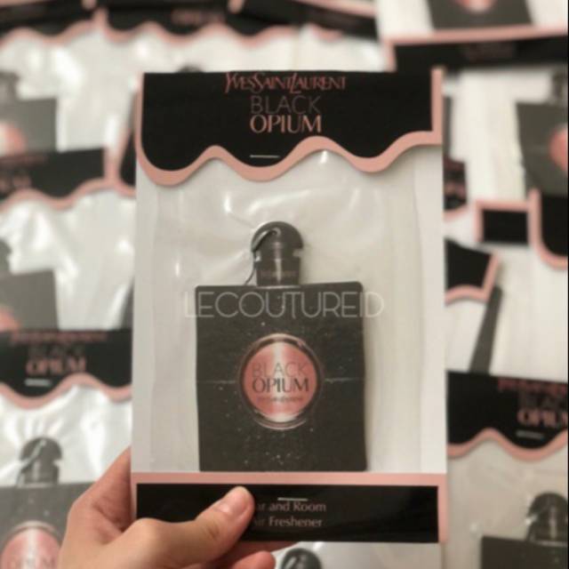 GRATIS ISI ULANG  Parfum Mobil black Opium