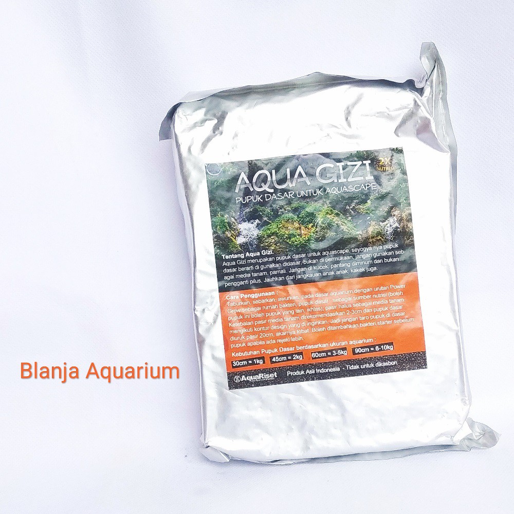 Aquascape Pupuk Organik Aquascape Aquagizi Aqua Gizi