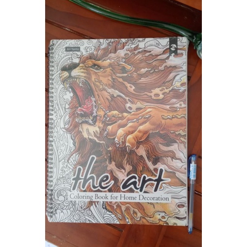 

THE ART COLORING BOOK FOR HOME DECORATION - ARI YANTO