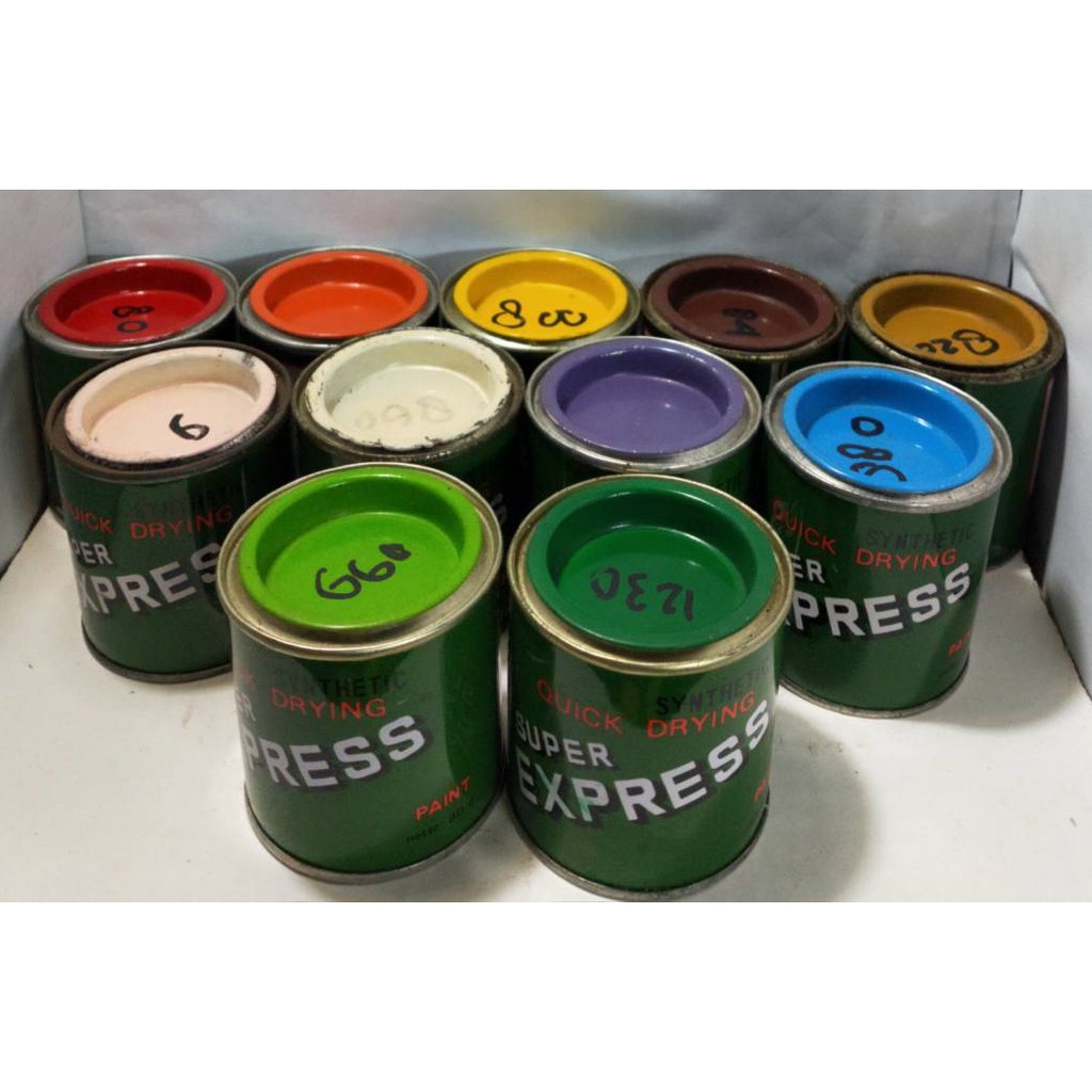 

Cat Besi dan Kayu EXPRESS 80 gram 12 Pilihan Warna