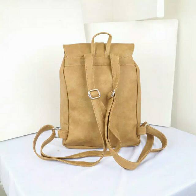 Tas Ransel Makayla Camel Rumah Warna