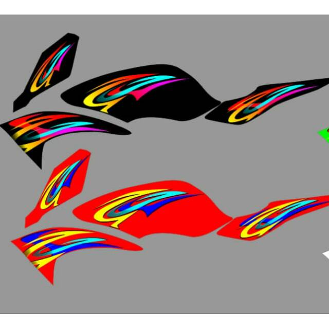 Striping ninja rr striping ninja rr variasi striping ninja striping ninja rr custome sticker variasi