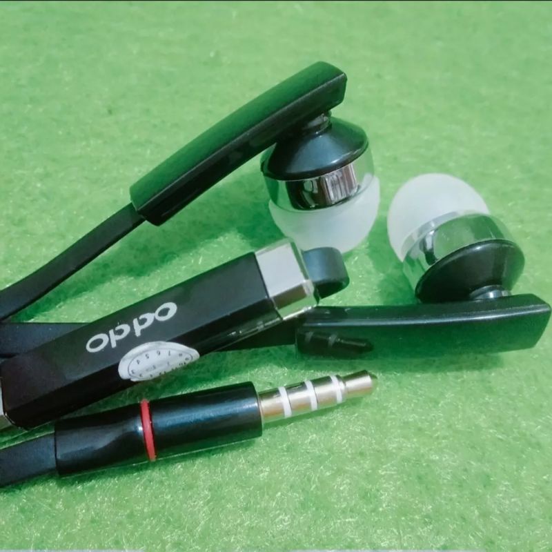 Headset oppo super bass putih