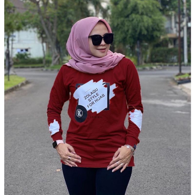 ATASAN SHERLY/BUSANA KAOS ATASAN WANITA/KAOS ATASAN WANITA MODEL TERBARU/TERMURAH/KAOS ATASAN WANITA MODEL LENGAN PANJANG/KAOS ATASAN WANITA MODEL REMAJA/TREND.