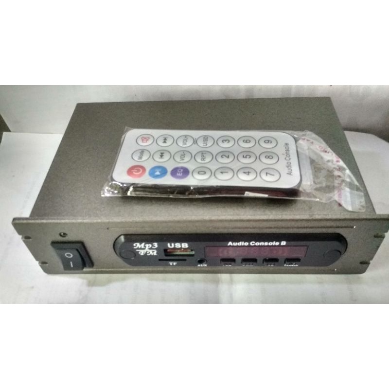 MP3 Bluetooth dan Amplifier Mini Stereo Plus Turbo Bass SMC