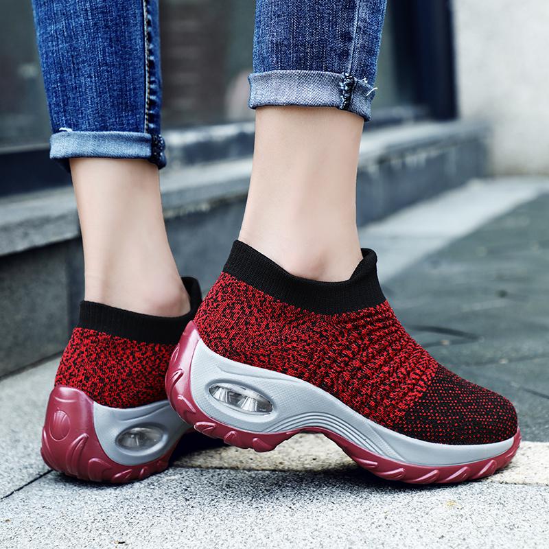 EU 35 42 43 Sepatu  Sneakers Wanita Tanpa Tali  untuk 