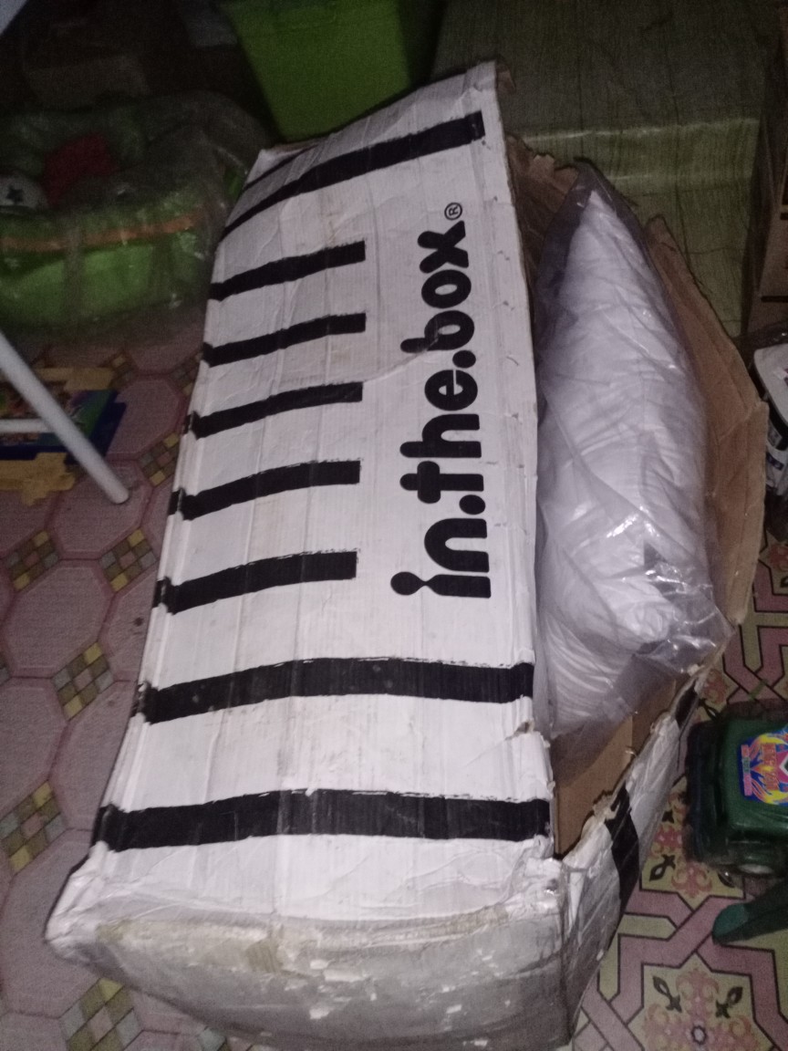 Kasur Spring Bed Inthebox 101 Uk.180x200x24 Free Bantal