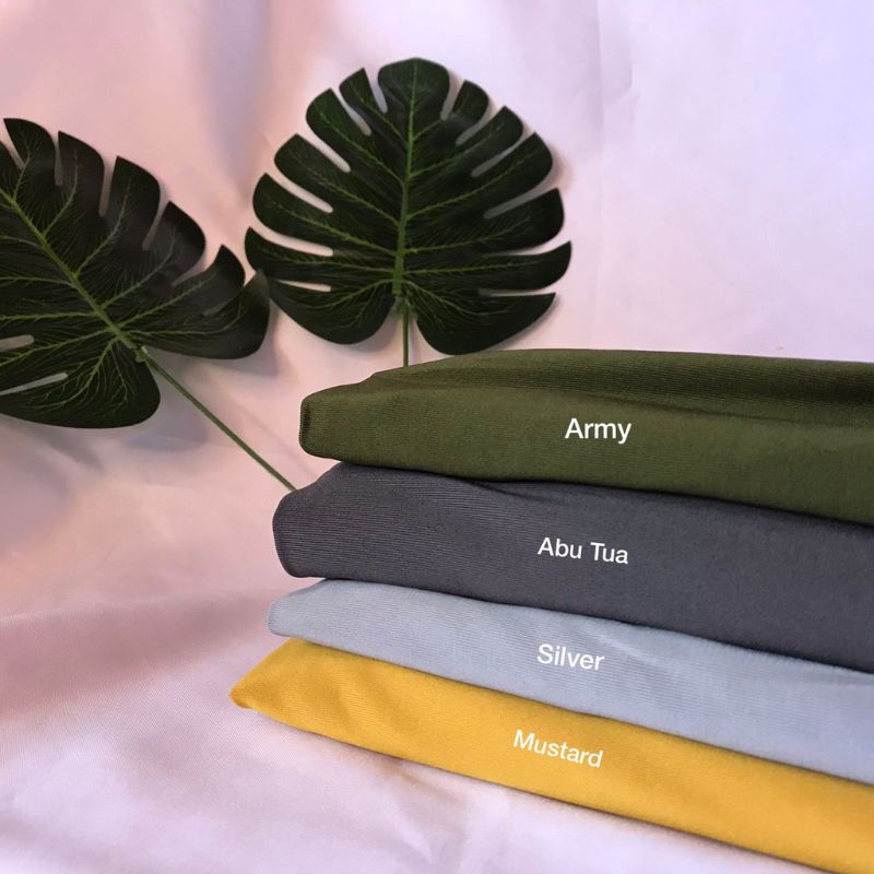 jilbab bergo HAMIDA nutup dada Jersey premium