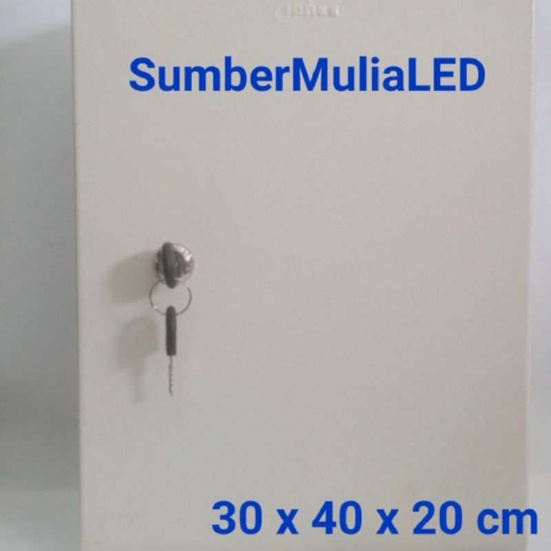 IONEE BOX PANEL LISTRIK 30 ×40 ×20 cm 30 × 40× 20 BESI CREAM MIRIP UMG