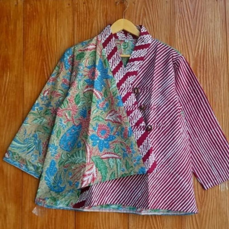 BLUS ATASAN BATIK WANITA BUSUI | Blouse Batik Tiga Negeri