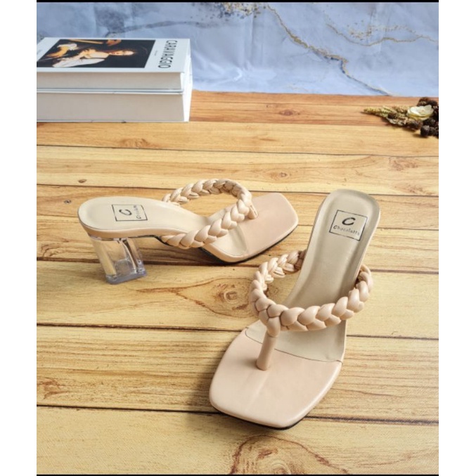 ABBUSHOES AJ 16 hak kaca jepit kepang  umicrona 7cm