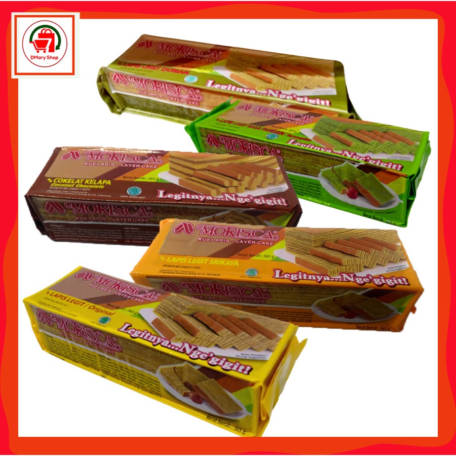 

Morisca Kue Lapis Aneka Rasa 365Gram