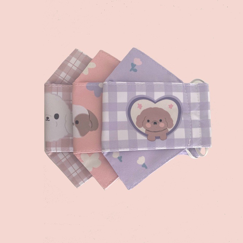 3D mask masker kain & lanyard strap mask