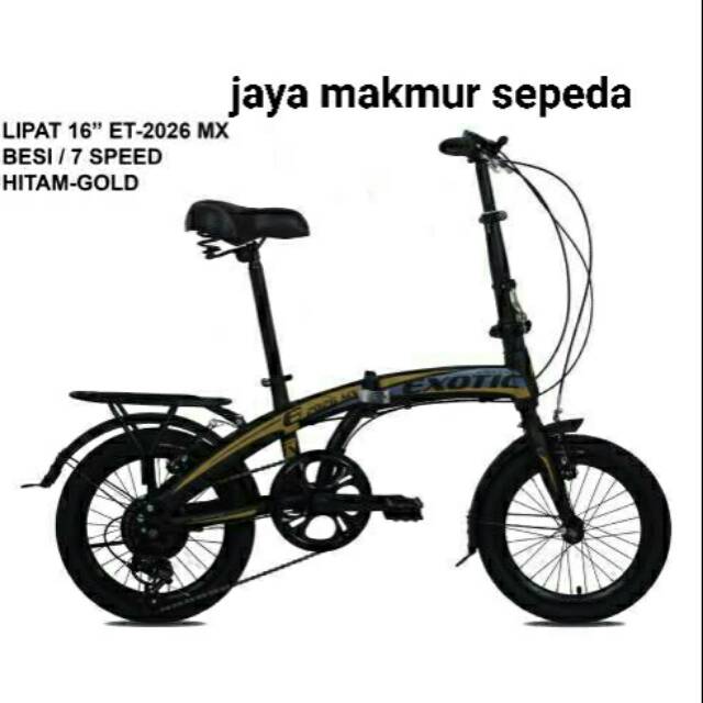 Sepeda Lipat 16 inch Exotic 2026MX