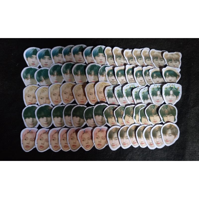 Sticker TXT aesthetic cute (kepala) 11rb dapat 70 sticker